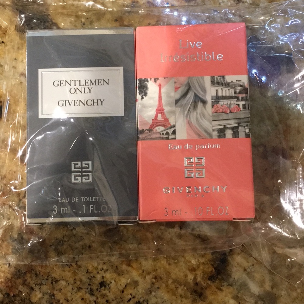 Dual package men and woman parfum by Givenchy